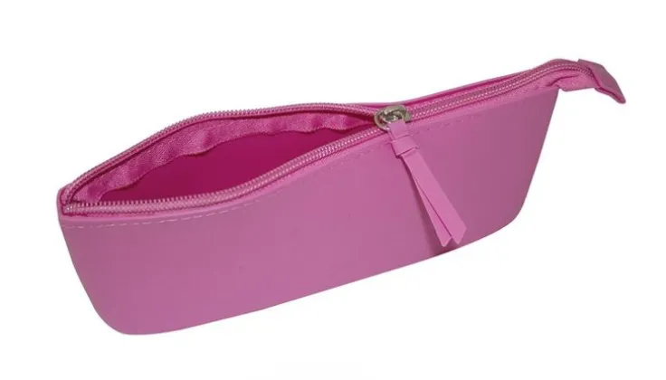 Pennfodral silikon rosa