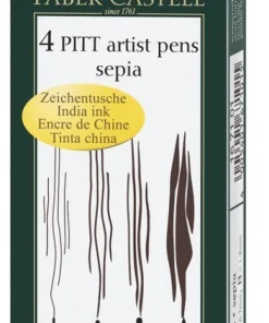 Pennset PITT Artist Pen 4-pack sepia