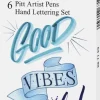 Pennset PITT Artist Pens B 4-pack blåton