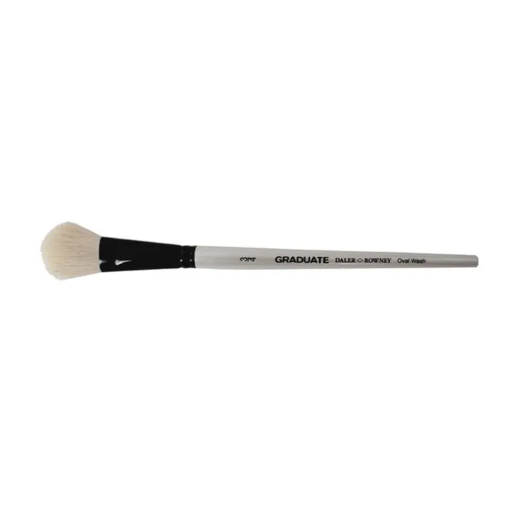 Pensel Graduate White Goat Oval Wash Nr 3/4"
