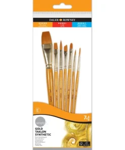 Pensel Simply Art Gold Taklon 7-pack