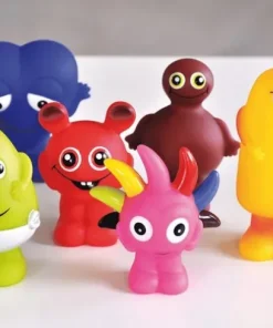 Plastfigur Babblarna 6-pack
