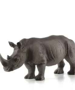 Plastfigur Noshörning Vit XL