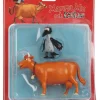 Plastfigurer Mamma mu och Kråkan