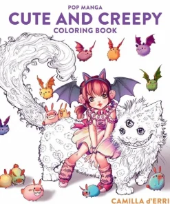 Pop Manga Cute and Creepy Coloring Book