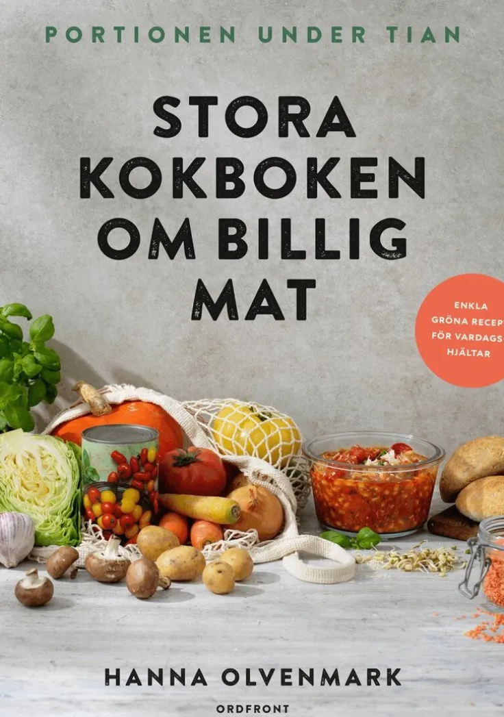 Portionen under tian : stora kokboken om billig mat