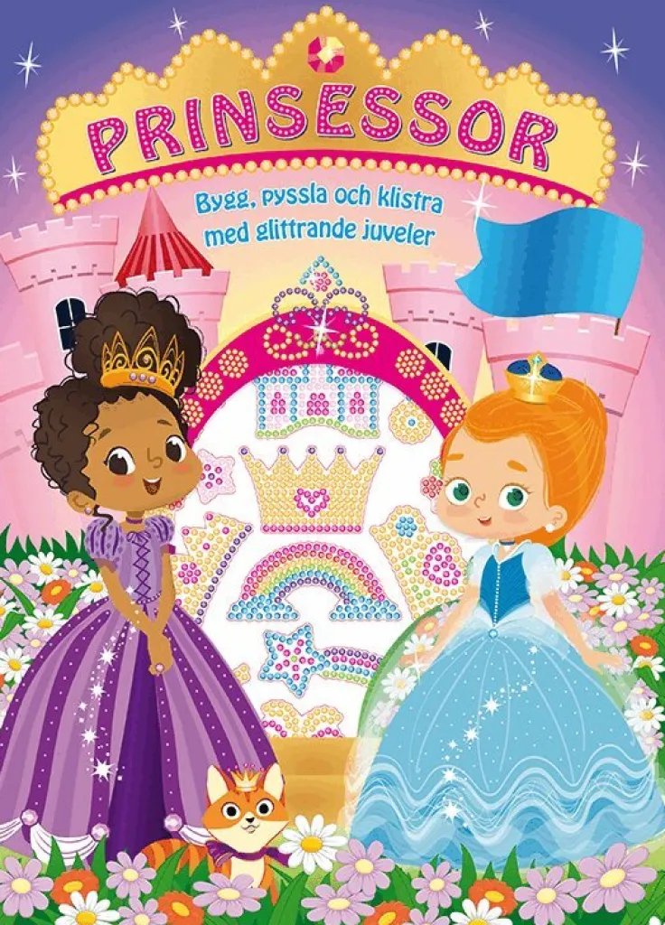 Prinsessor : bygg, pyssla och klistra med glittrande juveler