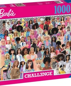 Pussel 1000 bitar - Barbie Challenge