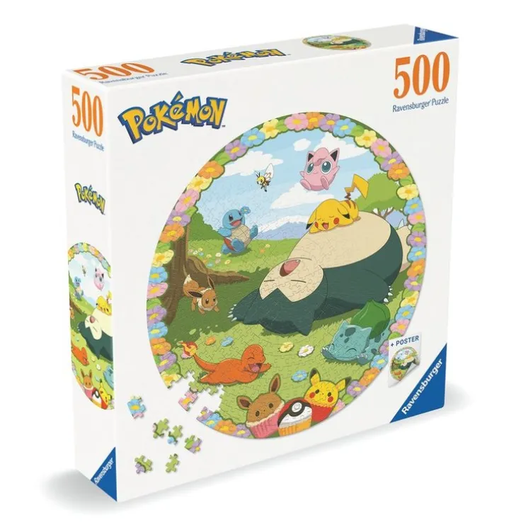 Pussel 500 bitar - Blooming Pokémon