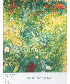 Pussel 1000 bitar - Carl och Karin Larsson : Sommarblommor