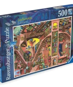 Pussel 500 bitar - Ludicrous Library