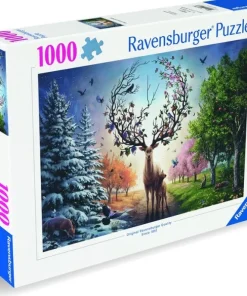 Pussel 1000 bitar - Magical Deer