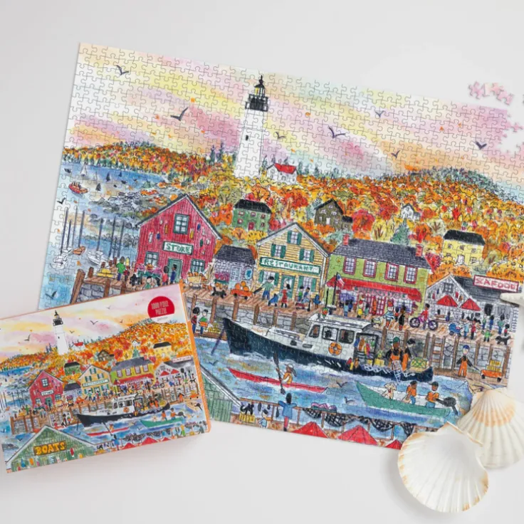 Pussel 1000 bitar - Michael Storrings : Autumn By the Sea