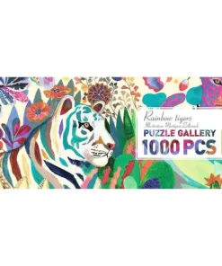 Pussel 1000 bitar - Rainbow Tiger