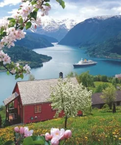 Pussel 500 bitar - Scandinavian Landscape