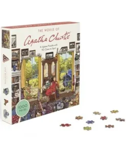Pussel 1000 bitar - The World of Agatha Christie