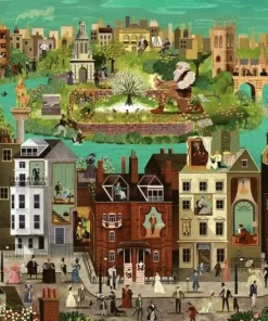 Pussel 1000 bitar - The World of Oscar Wilde