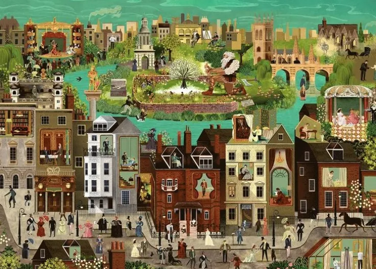 Pussel 1000 bitar - The World of Oscar Wilde