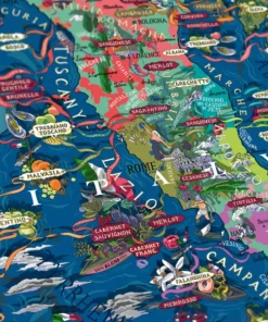 Pussel 1000 bitar - Vinpussel - Italien
