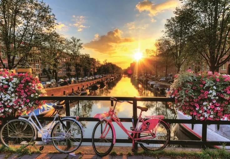 Pussel 1000 bitar - World's Smallest : Amsterdam