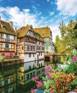 Pussel 1000 bitar - World's Smallest : Strasbourg