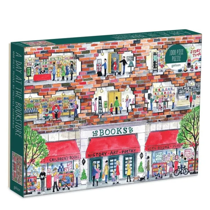 Pussel 1000 bitar A Day at the Bookstore by Storrings