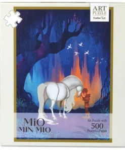 Pussel 500 bitar Art Puzzle Mio Min Mio Skogen