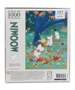 Pussel 1000 bitar Art Puzzle Moomin Play in the Forest