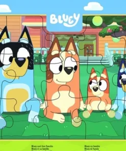 Pussel 15 bitar Bluey And Her Family