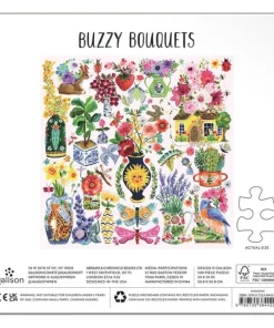 Pussel 500 bitar Buzzy Bouquets