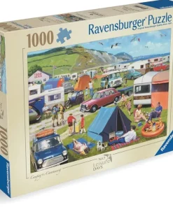 Pussel 1000 bitar Camping & Caravanning