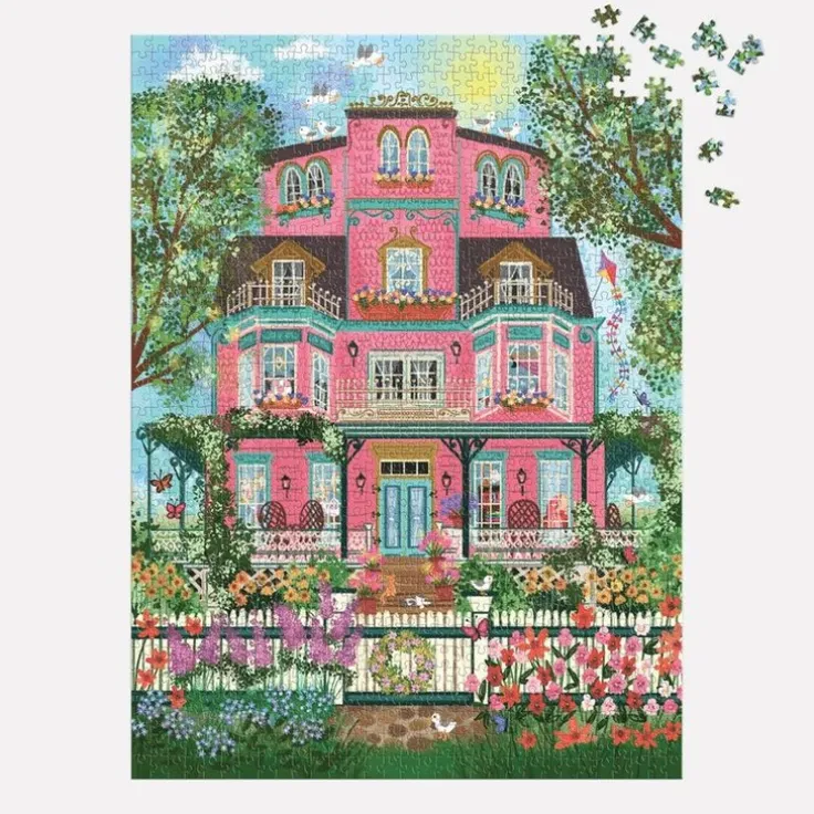 Pussel 1000 bitar Capeside Victorian House