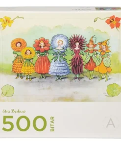 Pussel 500 bitar Elsa Beskow Blomsterflickorna