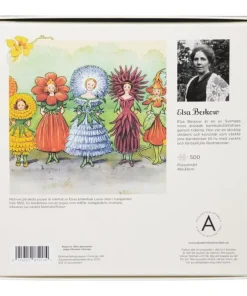 Pussel 500 bitar Elsa Beskow Blomsterflickorna
