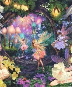 Pussel 100 bitar Fairy Garden