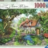 Pussel 1000 bitar Flower Hill Lane