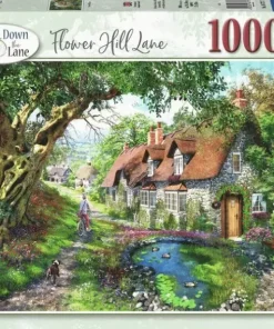 Pussel 1000 bitar Flower Hill Lane