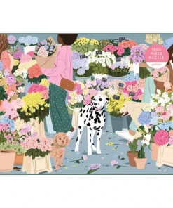 Pussel 1000 bitar Flower Market