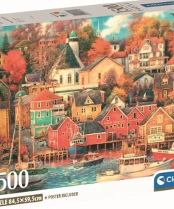 Pussel 1500 bitar Good Times Harbor High Quality Collection