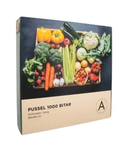 Pussel 1000 bitar Grönsaker i korg