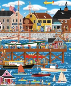 Pussel 1000 bitar Harbor Town