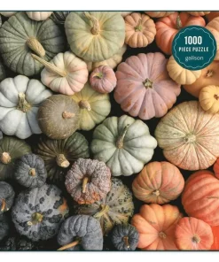 Pussel 1000 bitar Heirloom Pumpkins in Square Box