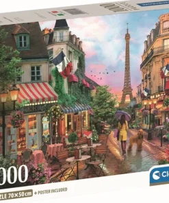 Pussel 1000 bitar High Quality Collection - Flowers In Paris