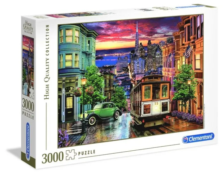 Pussel 3000 bitar High Quality Collection - San Francisco