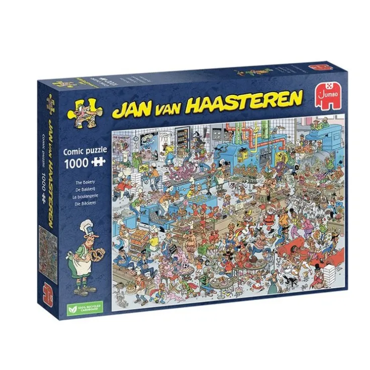 Pussel 1000 bitar Jan van Haasteren - The Bakery