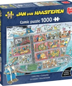 Pussel 1000 bitar Jan van Haasteren - Cruise Ship