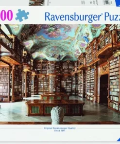 Pussel 1000 bitar Library at St. Florian Monastery