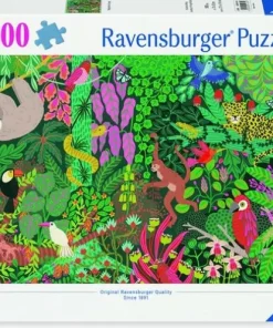 Pussel 1000 bitar Magical Rain Forest