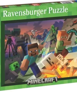 Pussel 100 bitar Minecraft Monster Minecraft