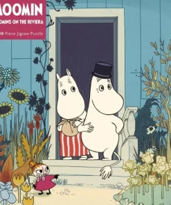 Pussel 1000 bitar Moomins on the Riviera